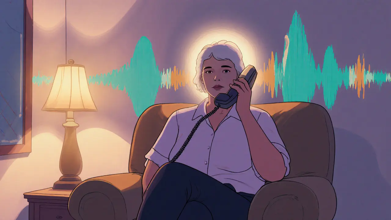 Telefonická terapie - Jak funguje psychoterapie bez videa?