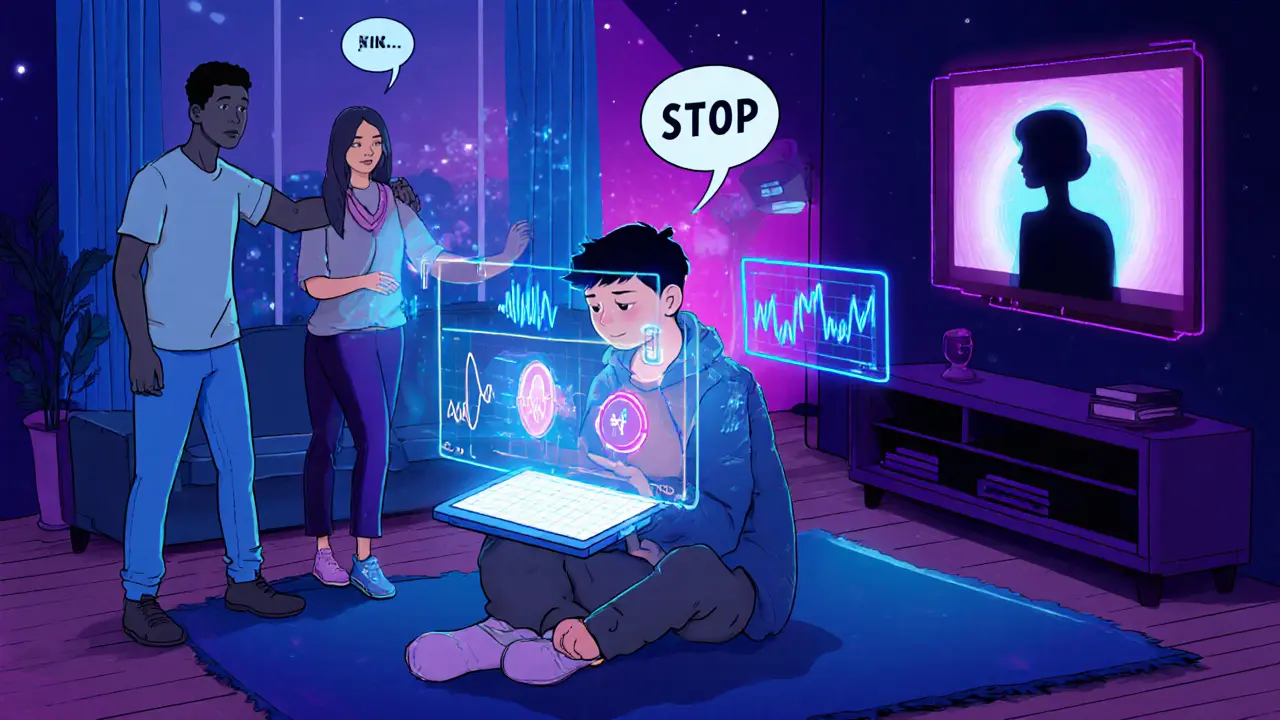 Rodina a AI aplikace pomáhají regulovat emoce při ADHD.