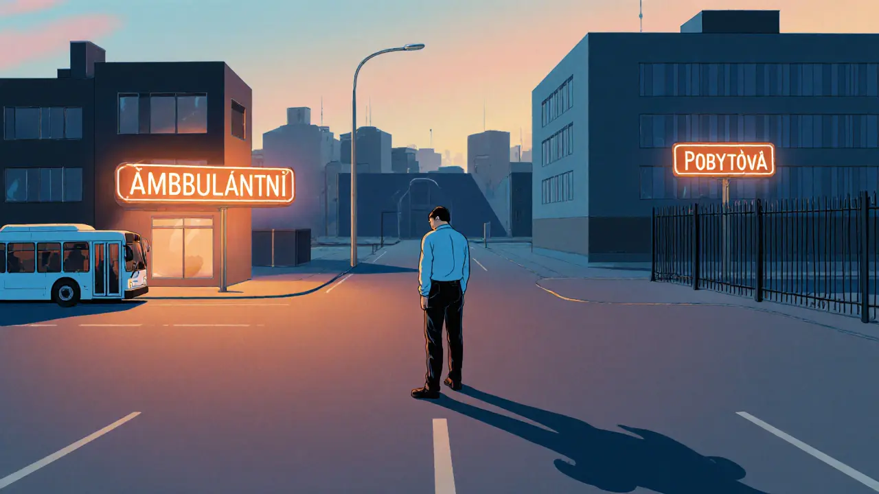 Ambulantní vs. pobytová léčba závislostí - co zvolit a kdy