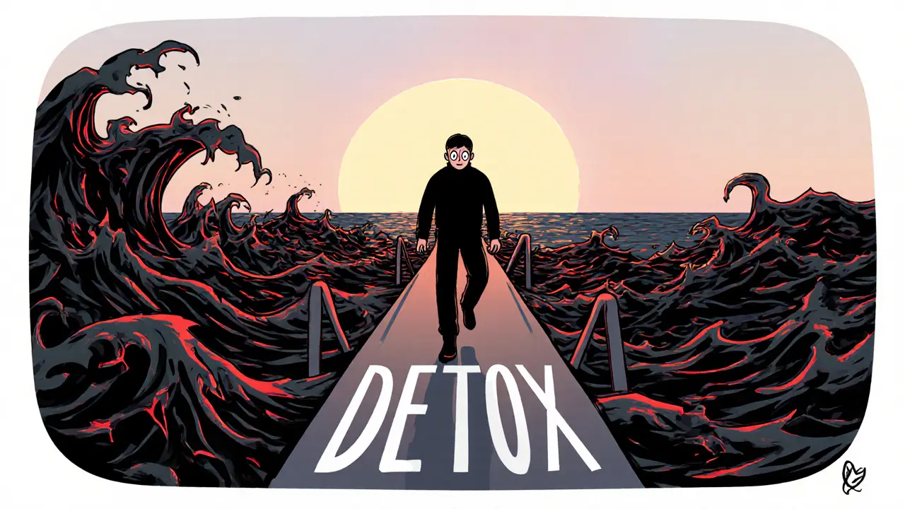 Detoxifikace - první krok v léčbě závislosti a další terapie