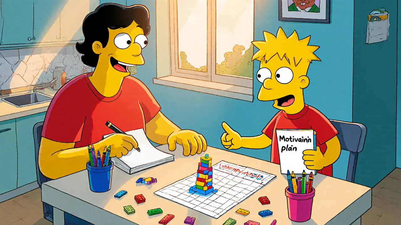 Domácí odměňovací systém pro děti s ADHD - krok za krokem