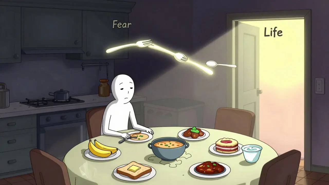 Návrat k normálnímu jídlu po poruchách příjmu potravy: Terapeutický plán krok za krokem