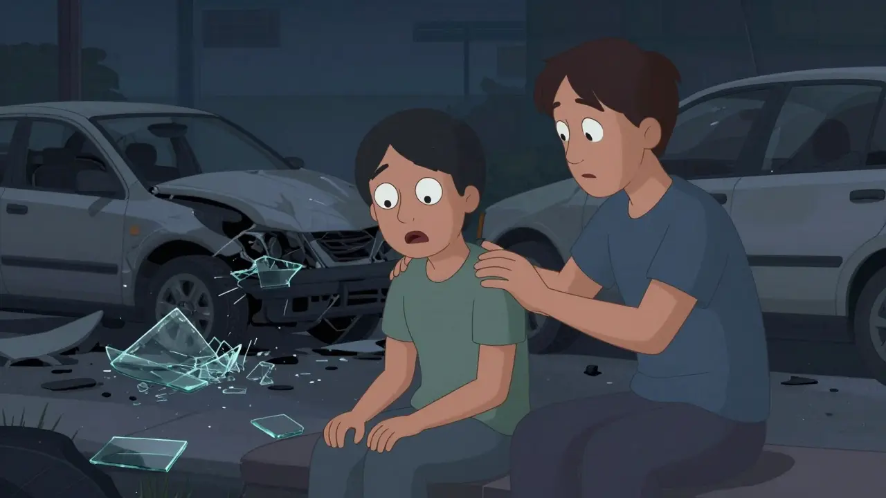 První psychická pomoc po traumatu: Co udělat hned po události