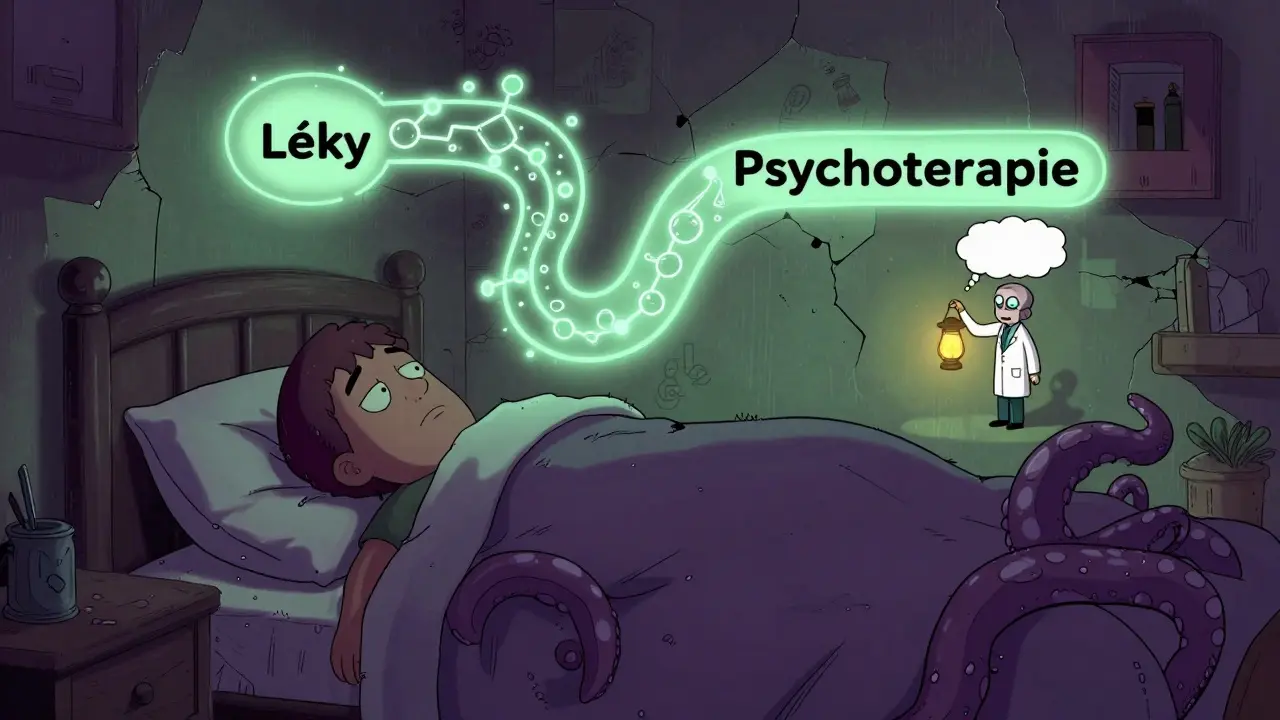 Antidepresiva a psychoterapie: Kdy kombinovat léky a psychoterapii pro účinnější léčbu deprese