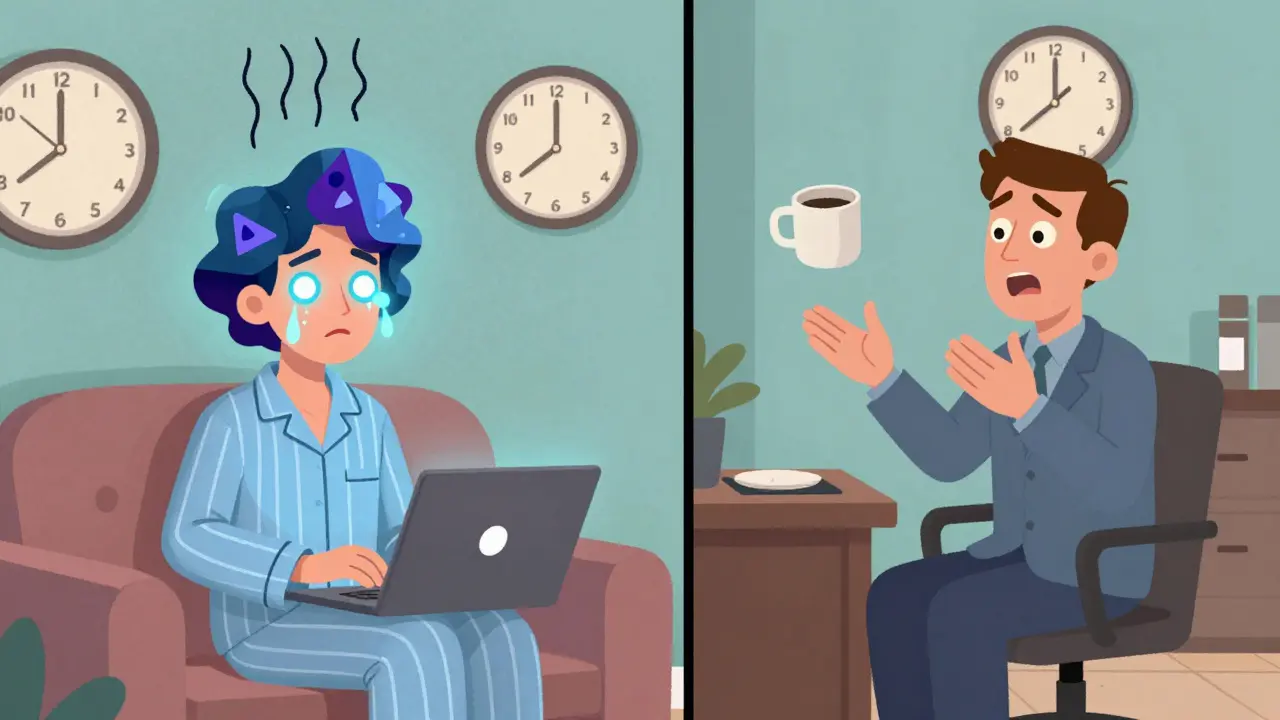 Online sezení vs. osobní sezení: Jak probíhá kontakt a struktura setkání v psychoterapii