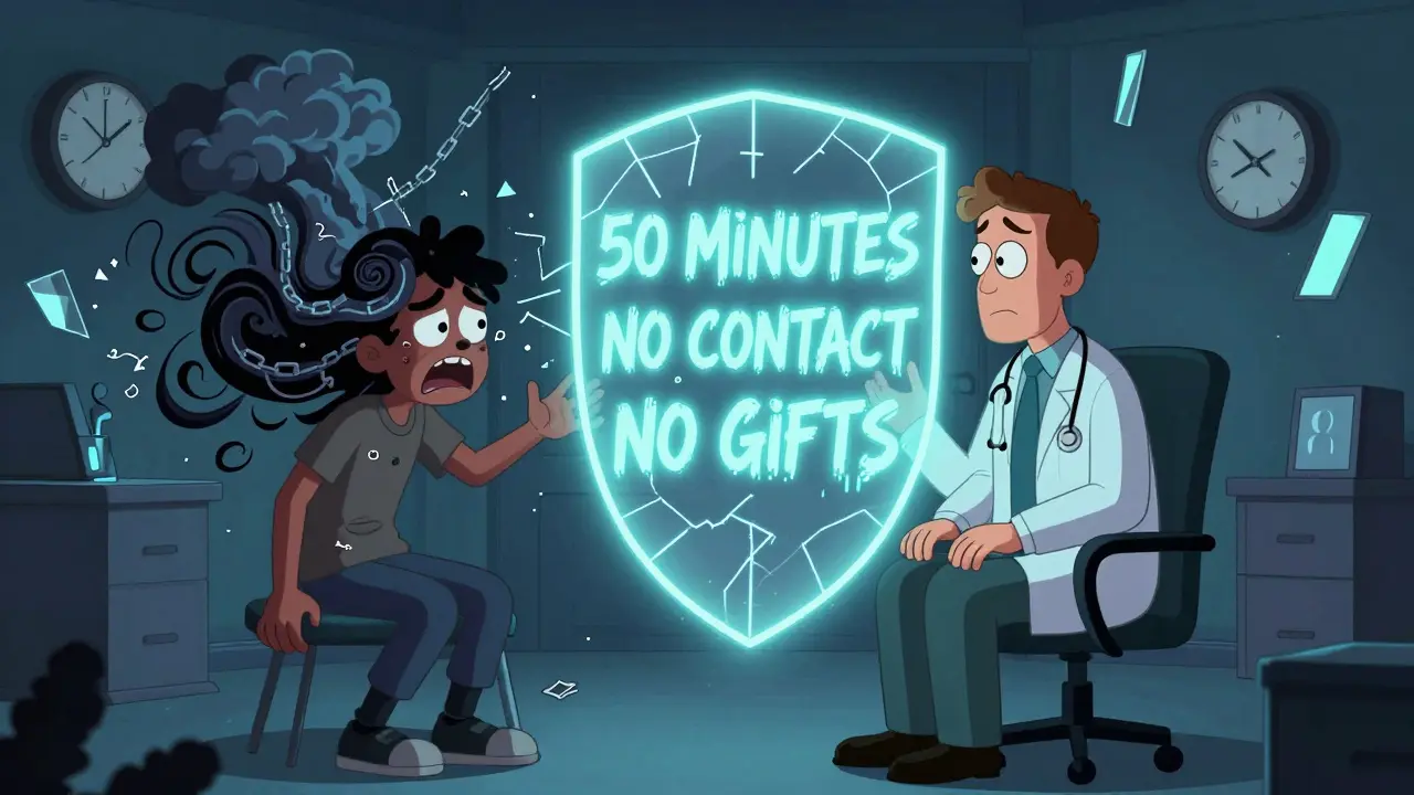 Hranice v terapii poruch osobnosti: Jak chrání klienta i terapeuta