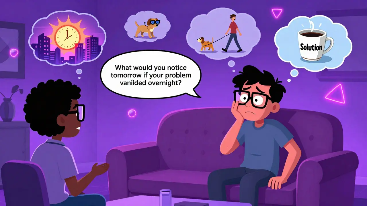 Terapie zaměřená na řešení: Jak krátkodobá psychoterapie pomáhá rychle najít řešení bez prohlubování minulosti