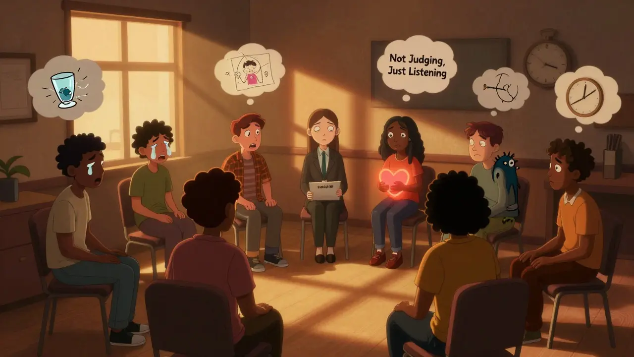 Skupinová terapie pro závislé: Jak vrstevnická podpora mění léčbu závislostí