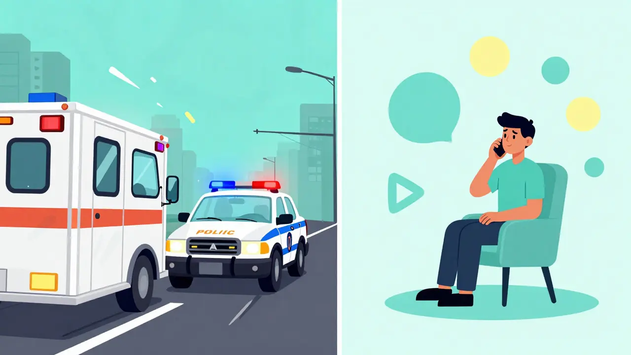 Jak probíhá hovor na 112 v případě psychické krize?