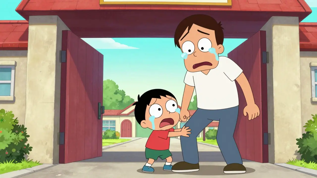 Separační úzkost u dětí: Jak pomoci dítěti překonat strach z odloučení